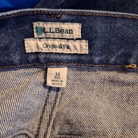 L.L.Bean women's jeans size 14 - Picture 5 of 5